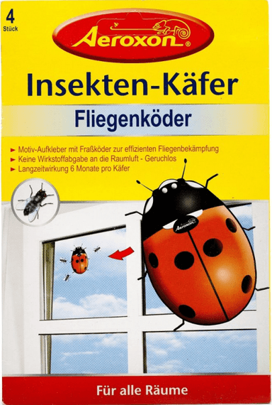 Aeroxon Insekten-Käfer — наклейки-приманки для мух