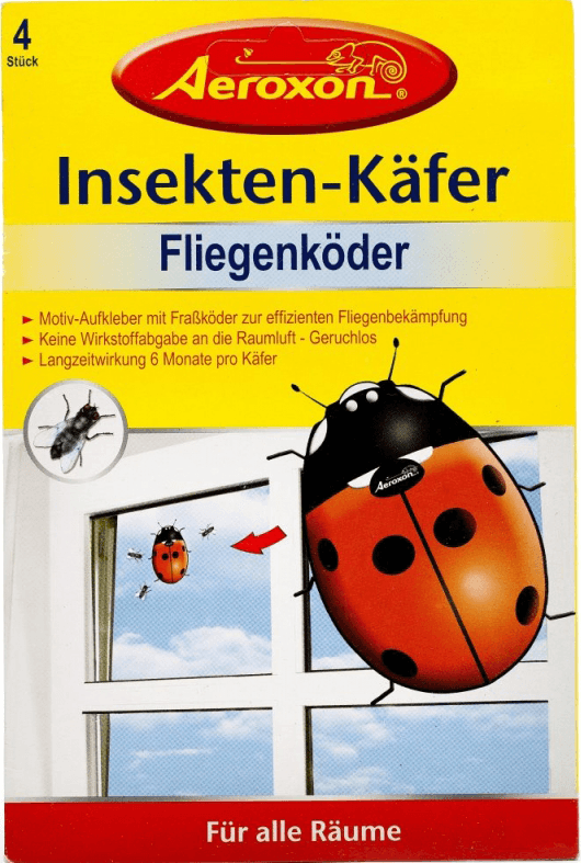 Aeroxon Insekten-Käfer — наклейки-приманки для мух