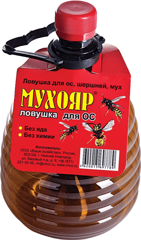 Мухояр — ловушка для ос, шершней и мух